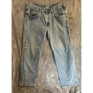 Carhartt Relaxed Fit Mens Jeans Size 38 x 30 Straight Leg Durable Classic Chore